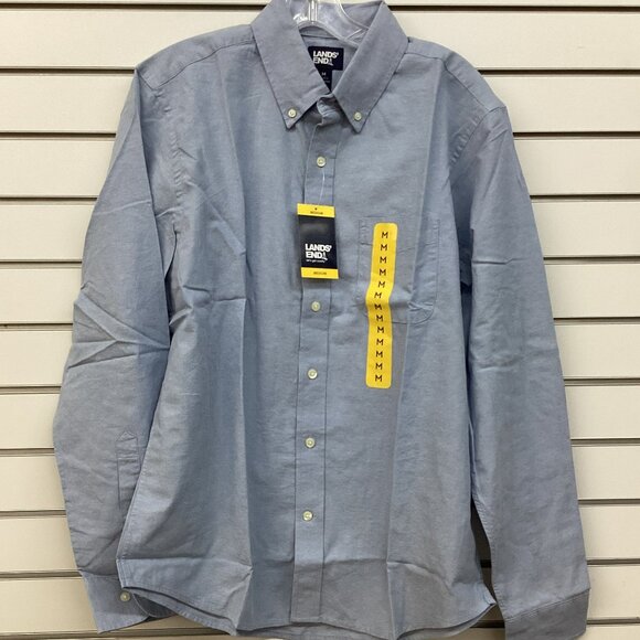 Men's Long Sleeve Button Down Oxford Shirt - Medium - Picture 3 of 4